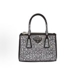 PRADA Galleria Killer Bag, metal triangular logo, detachable and adjustable shoulder strap, Tote bag, shopping bag, single-shoulder crossbody handbag, mini women\'s style